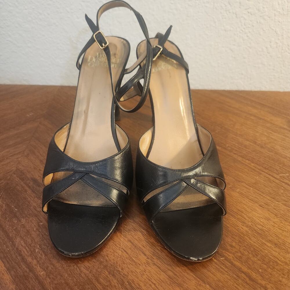 W&L Design Black Strappy Heels